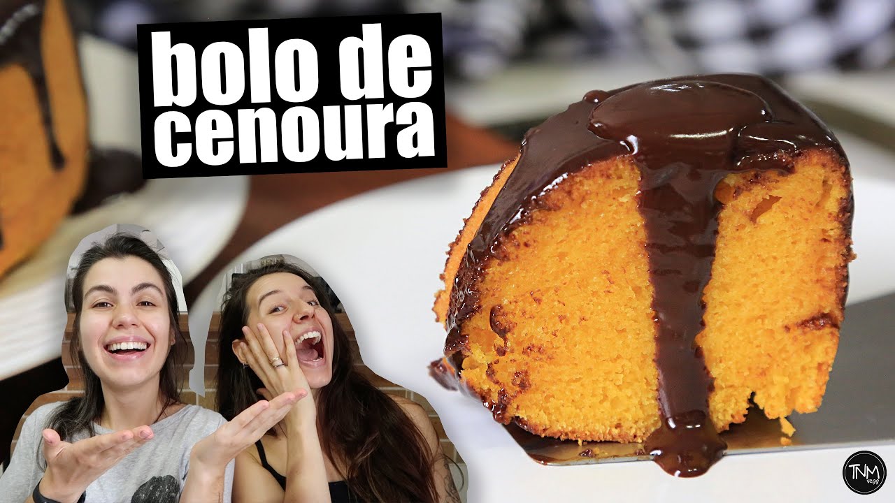 BOLO DE CENOURA VEGANO FÁCIL E FOFINHO | + DICAS DE COMO FAZER UM BOLO PERFEITO | TNM Vegg
