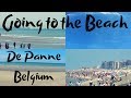 Going to the Beach De Panne Belgium