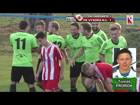 FK Jaroměř - FK Vysoká n.L., 4.11.2018