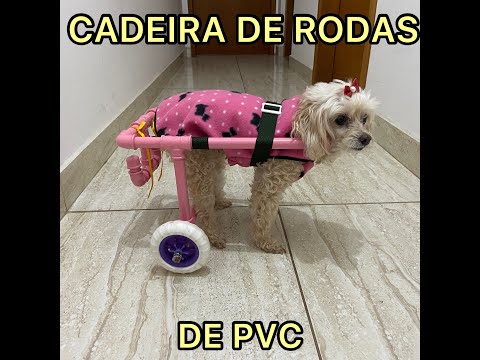 How to make a wheelchair for dogs and cats.