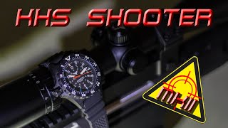 KHS 'Shooter MKII' - Tactical / Outdoor Uhr mit Triga Lights und Schweizer Quarzwerk