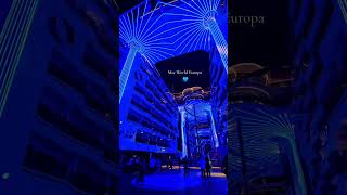 Msc World Europa 💙 promenade with msc friend reto erni #mscworldeuropa #msccruises #cruiseship