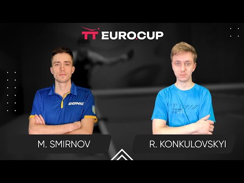 17:45 Mykyta Smirnov - Roman Konkulovskyi 09.11.2025 TT Euro.Cup Ukraine Master. TABLE 3