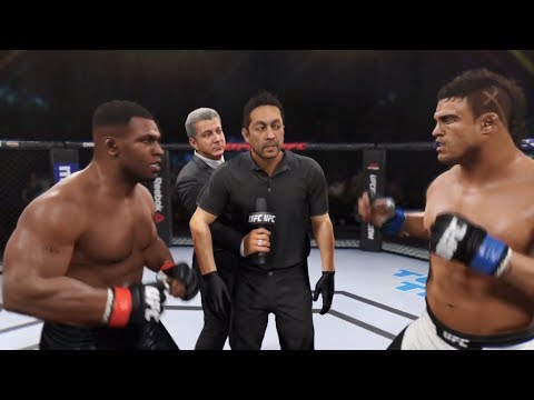 Mike Tyson vs. Vitor Belfort (EA Sports UFC 2) - CPU vs. CPU 🥊