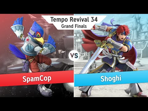 Tempo Revival 34 - SpamCop (Falco) Vs. Shoghi (Various) - Grand Finals - Smash Ultimate