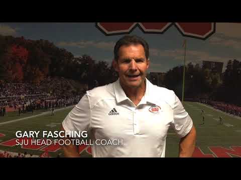 Post-Game Interviews w/SJU Football's Trost & Fasching - 2021 Augsburg