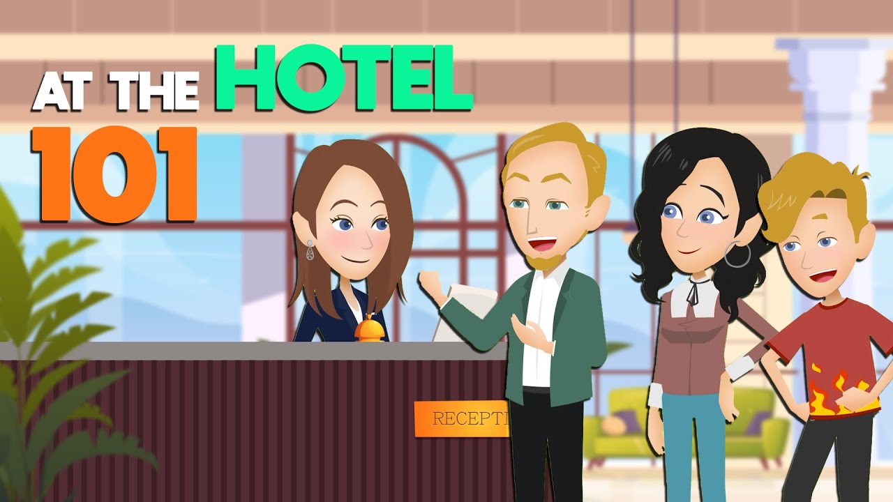 Learn English Speaking Conversation Practice with Topic | At the Hotel 101 | Daily Conversations