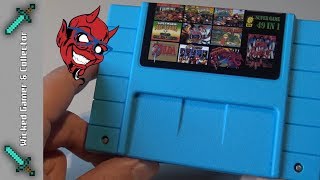 SNES Multi " 49 in 1 " Mario Ultimate Hombrew Retro Game Collection Cart