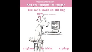 You can&#39;t teach an old dog new tricks