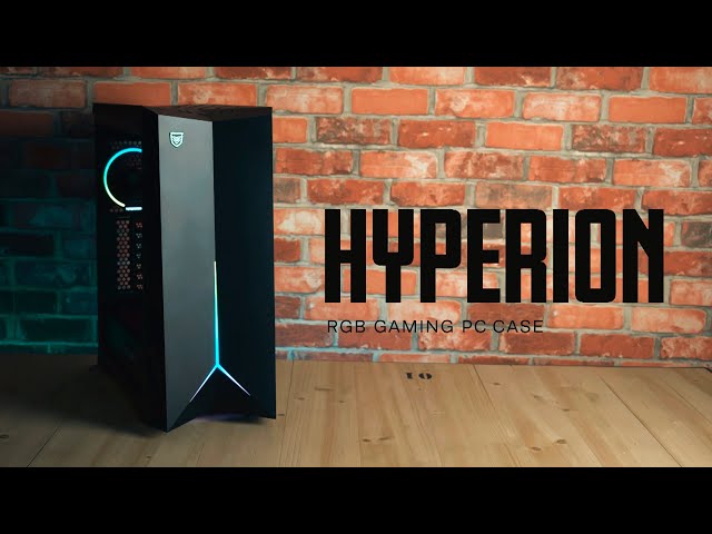Nfortec Hyperion Cristal Templado USB 3.0 RGB Blanca video