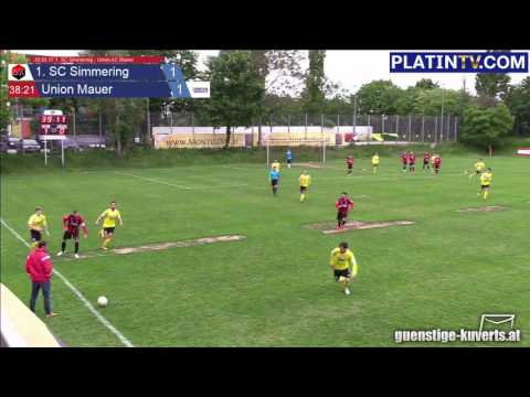 20.05.17 1. SC Simmering - Union AC Mauer - Highlight  (1. Halbzeit / 38:32) am 20.05.2017 16:14