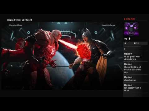 Injustice 2 (closed beta livestream)GAMEPLAY!