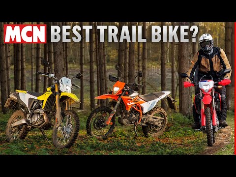 Suzuki DR-Z4S v KTM 390 Enduro R v Honda CRF300L | Finding the trail king! | MCN Group Test