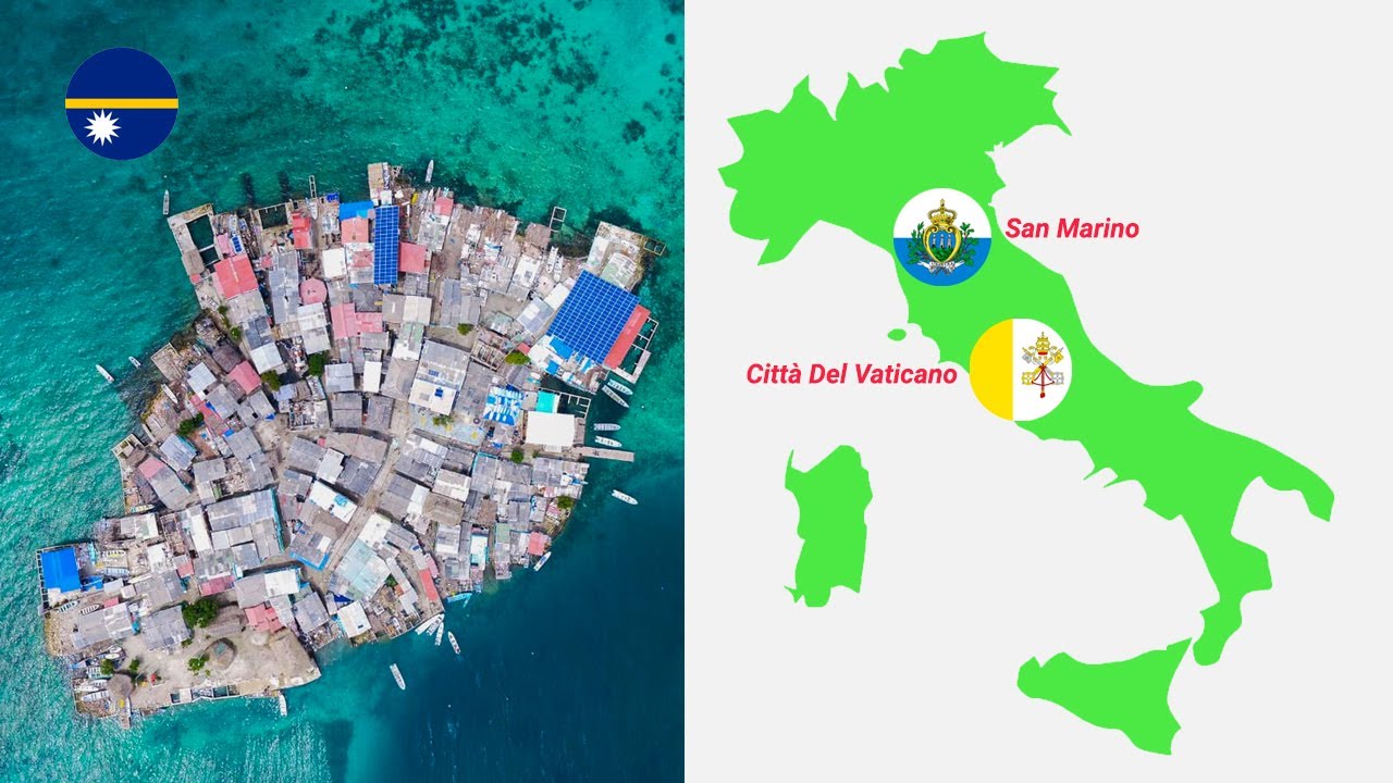 I 7 Paesi Più Piccoli Del Mondo