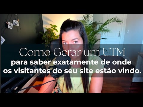 Vídeo: Gerador UTM: dúvidas sobre parâmetros e links