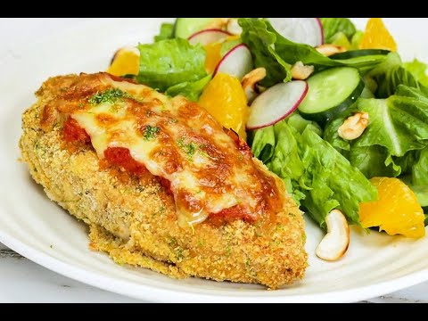 Air Fryer Chicken Parmesan Recipe: A Healthy, Hearty, Tasty Dinner #healthyrecipes101