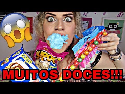 PROVANDO DOCES BIZARROS DE CRIANÇAS!!!
