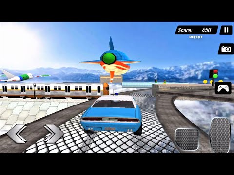 Extreme Police Car Racing Ramp Car Stunt - Impossible Mega Ramp Car Driver - Android GamePlay#2