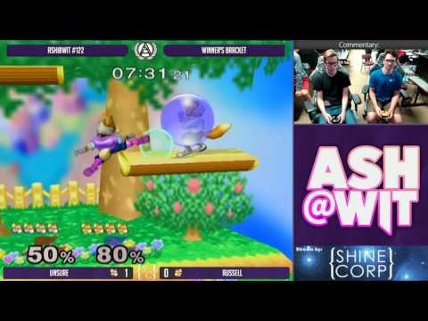 Unsure (Fox) vs Russell (Fox) - ASH@WIT #122 Melee Winner's Bracket