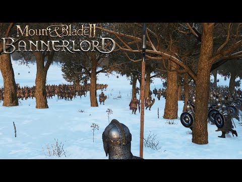 Mount & Blade II: Bannerlord | 300 Imperial Triarii vs 300 Sturgian Heavy Spearman |