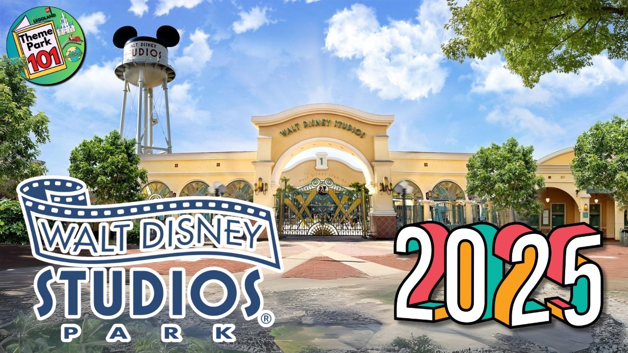 Walt Disney Studios RIDES & ATTRACTIONS - 2025 - Disneyland Paris Resort
