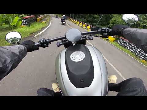 2 minutes uncut riding QJMOTOR SRV 600V