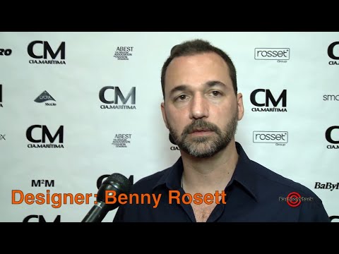 Cia Maritima Swimwear - Interview with Designer BENNY ROSSET Backstage Miami Swim Fashion Week 2014