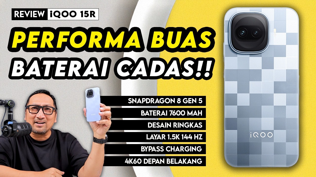 Review iQOO 15R! Performa Sangat Ngebut, Baterai Super Awet, Harga Mulai Rp 7 Jutaan?