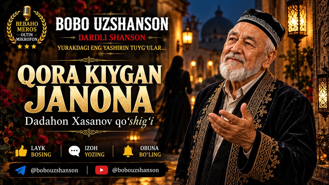 QORA KIYGAN JANONA by Dadahon Xasanov from Uzbekistan | Popnable