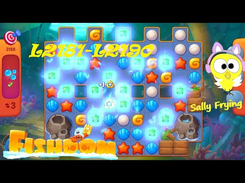 Fishdom level 2181 to 2190