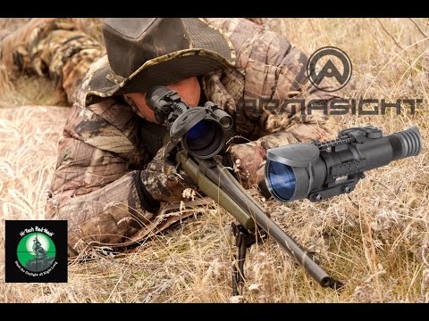 Armasight Nemesis QS (Quick Silver) 4X Night Vision Rifle Scope Field Review