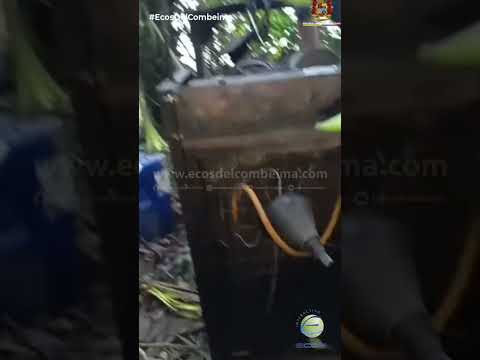 #Atención | 🪖 Ejército y Policía destruyeron unidad minera ilegal en Chaparral que producía oro