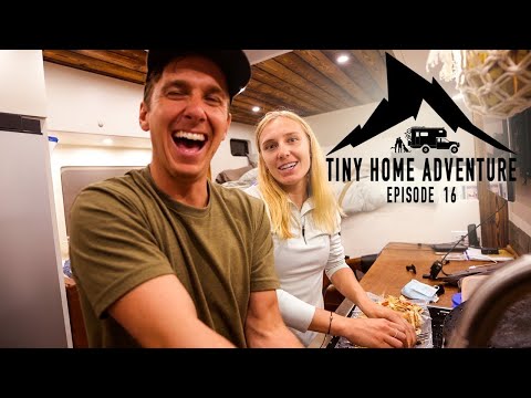 Tiny Home Adventure S3:E16 - Sea Cliff Rock Climbing, Kite Surfing, Surfing