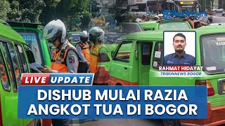 Tindak Tegas Sopir Bandel! Petugas Dishub Mulai Razia Pengguna Angkot Tua di Kota Bogor