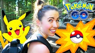 Pokemon GO - CLIMBING A MOUNTAIN TO CATCH POKEMON!! (Pokemon GO Gameplay)