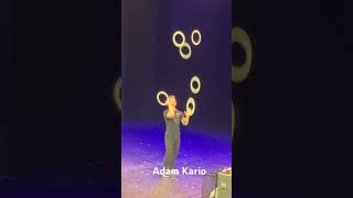 Amazing talent, comedian, juggler on The Star of the Seas #shorts, #royalcaribbean