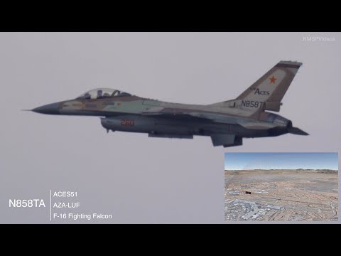 F-16 Fighting Falcon Unrestricted Climb to 10,000 Feet in One Minute - N858TA