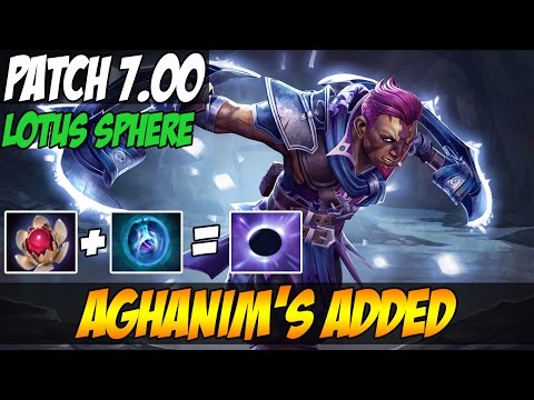 Patch 7.00 Anti-Mage Aghanim's scepter Added! - Lotus Sphere!