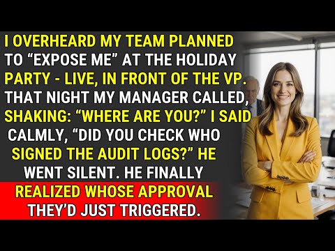 I Overheard Their Plan to Expose Me—Then I Controlled the Audit Logs