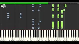 Dream Warriors - Dokken | Adelina Piano synthesia tutorial