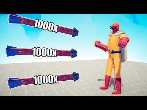 1000x OVERPOWERED ARCHER vs UNITS - TABS | Totally Accurate Battle Simulator 2023