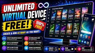 How to Create Virtual Android & PC Device for Free (Easy Method)