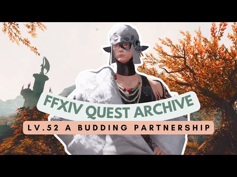 Lv.52 A Budding Partnership | No Commentary | FFXIV Quest Archive