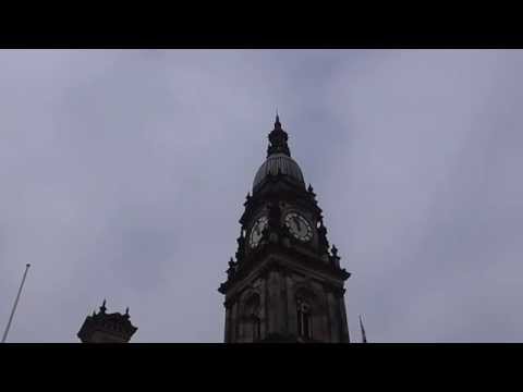 Bolton Town Hall Clock Video