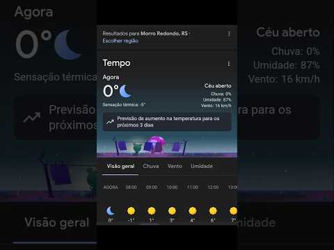 -5 GRAUS EM MORRO REDONDO 🥶🥶 #frio #riograndedosul #fypシ゚viral