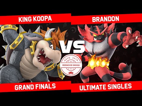 King Koopa vs Brandon - Grand Finals SSBU Singles - Redwood Smash 6 | Bowser vs Incineroar,Shulk