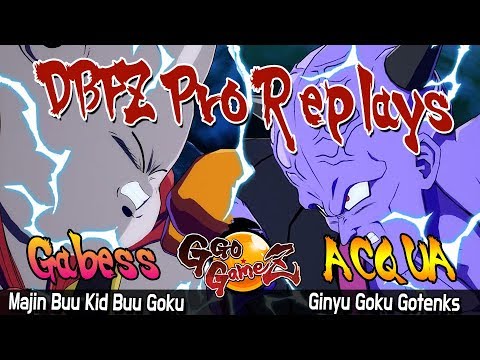DBFZ gabess vs ACQUA 【Dragon Ball FighterZ】 Pro replays