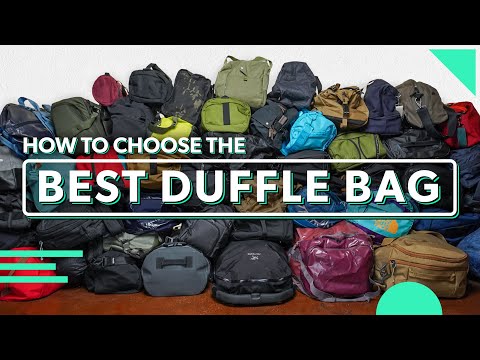 The Ultimate Duffle Bag Guide | How To Choose The Best Duffel Bag For Travel Video