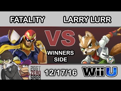 2GGT: ZeRo Saga - FS | Fatality (Falcon) Vs. eLv FAD | Larry Lurr (Fox) Winners Side - Smash Wii U