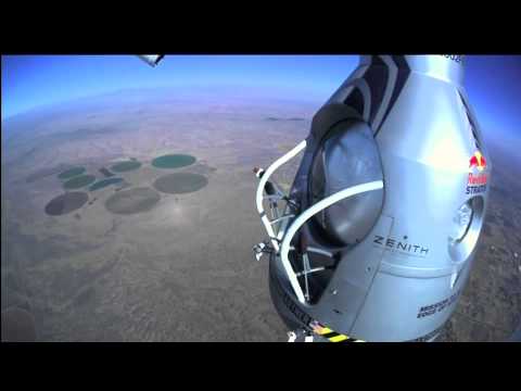 Felix Baumgartner's supersonic freefall from 128k' - Mission